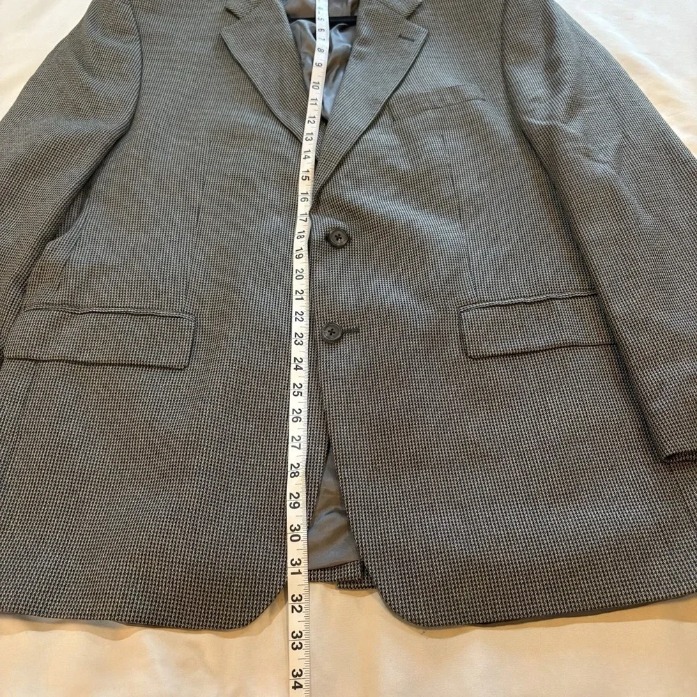 Chaps Ralph Lauren Wool‎ Silk Blend Sport Coat Mens 44R Blazer Suit Jacket